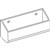 DEFLECTO BUSINESS CARD HOLDER LANDSCAPE 98 X 44 X 32MM CLEAR