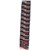 JPM MULTIPOCKET BROCHURE HOLDER 10POCKET 10TIER A4 SATIN CHROME