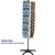 JPM ROTARY DISPLAY STAND SETUP ONLY 4 SIDED BLACKSILVER