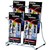 DEFLECTO CHROME SERIES MULTIPOCKET BROCHURE HOLDER 4POCKET 2TIER DL SILVER