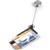 DURABLE DELUXE PRO DUO CARD HOLDER WITH REEL CHARCOAL