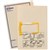AVERY 84525 TUBECLIP FILE FOOLSCAP BUFF WITH BLUE PRINT