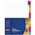 AVERY 85713 DIVIDER PLASTIC TAB JANDEC INDEX TAB A4 FLUORESCENT