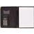 DEBDEN ECONOMY CONFERENCE FOLDER WITH FULL SIZE CALCULATOR A4 BLACK PU COVER