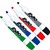 EXPO WHITEBOARD MARKER BULLET TIP WALLET 4