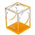 COLOURHIDE GLO MY GLOWING ACRYLIC PEN CUP ORANGE