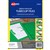 AVERY 88432 TUBECLIP FILE FOOLSCAP GREEN WITH BLACK PRINT PACK 5