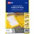 AVERY 88442 TUBECLIP FILE FOOLSCAP YELLOW WITH BLACK PRINT PACK 5