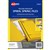 AVERY 88547 SPIRAL SPRING ACTION FILE FOOLSCAP YELLOW PACK 5