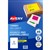AVERY 959405 L7168FY HIGH VISIBILITY SHIPPING LABEL LASER 2UP FLUORO YELLOW PACK 10