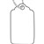 AVERY 993621 MERCHANDISE TAGS SIZE 21AH 21 X 13MM WHITE BOX 1000