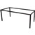 RAPIDLINE STEEL TABLE FRAME 1500 X 750 X 900MM BLACK