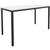 RAPIDLINE STEEL FRAME DRAFTING HEIGHT TABLE 1800 X 900 X 900MM NATURAL WHITE