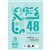 OLYMPIC B848P ECO BINDER BOOK 8MM RULED 70GSM 48 PAGE A4