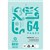 OLYMPIC B864P ECO BINDER BOOK 8MM RULED 70GSM 64 PAGE A4