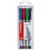 STABILO UNIVERSAL OVERHEAD PROJECTOR PEN SOLUBLE FINE 07MM ASSORTED WALLET 4