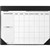 SASCO DESK PLANNER CALENDAR UNDATED MONTH TO VIEW 455 X 580MM BLACK