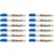 ARTLINE SUPREME BRUSH MARKER 5MM BLUE BOX 12