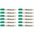ARTLINE SUPREME BRUSH MARKER 5MM GREEN BOX 12