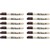 ARTLINE SUPREME BRUSH MARKER 5MM DARK BROWN BOX 12