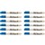 ARTLINE SUPREME BRUSH MARKER 5MM ROYAL BLUE BOX 12