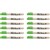 ARTLINE SUPREME BRUSH MARKER 5MM YELLOW GREEN BOX 12