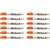 ARTLINE SUPREME BRUSH MARKER 5MM ORANGE BOX 12