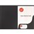 MARBIG PROFESSIONAL PRESENTATION FOLDER A4 LEATHERGRAIN BLACK PACK 10