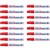 ARTLINE 400 PAINT MARKER BULLET 23MM RED BOX 15