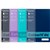 COLOURHIDE NOTEBOOK 120 PAGE A4 ASSORTED PACK 4