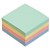 MARBIG CUBE NOTES 400 SHEETS 75 X 75MM ASSORTED PASTEL