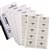 DURABLE NAME BADGE COMBI CLIP AND INSERTS 54 X 90MM CLEAR PACK 20