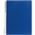 MARBIG DISPLAY BOOK NONREFILABLE INSERT COVER 20 POCKET A4 CLEARBLUE