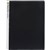MARBIG DISPLAY BOOK NONREFILABLE INSERT COVER 20 POCKET A4 CLEARBLACK