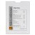 MARBIG CARD HOLDER TOP OPENING A6 CLEAR PACK 10