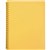 MARBIG DISPLAY BOOK REFILLABLE 20 POCKET A4 YELLOW