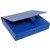 MARBIG BOX FILE BUTTON CLOSURE 60MM A4 BLUE