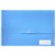 MARBIG POLYPICK DOCUMENT WALLET FOOLSCAP BLUE
