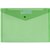 MARBIG DOCULOPE WALLET BUTTON CLOSURE A4 GREEN