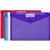 MARBIG DOCULOPE WALLET BUTTON CLOSURE A4 ASSORTED PACK 10