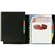 MARBIG KWIK ZIP DISPLAY BOOK REFILLABLE 10 POCKET WITH DIVIDERS A4 BLACK