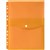 MARBIG BINDER POCKET TOP OPENING A4 ORANGE