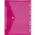 MARBIG BINDER POCKET BUTTON CLOSURE A4 PINK
