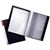 MARBIG CLEARVIEW DISPLAY BOOK NONREFILABLE 76 POCKET A4 BLACK