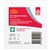 ST JOHN NONADHERENT WOUND DRESSING 75 X 75MM WHITE