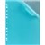 MARBIG SOFT TOUCH BINDER DISPLAY BOOK NONREFILLABLE 10 POCKET A4 MARINE