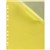MARBIG SOFT TOUCH BINDER DISPLAY BOOK NONREFILLABLE 10 POCKET A4 YELLOW