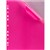 MARBIG SOFT TOUCH BINDER DISPLAY BOOK NONREFILLABLE 10 POCKET A4 PINK
