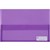 MARBIG POLYPICK DOCUMENT WALLET FOOLSCAP TRANSLUCENT PURPLE