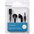 KENSINGTON STEREO EARPHONES BLACK